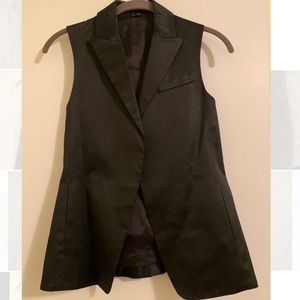 Theory Satin Blazer Vest